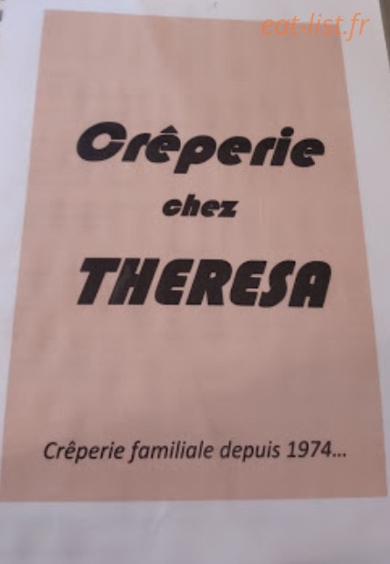 Chez Thérésa — carte page 1