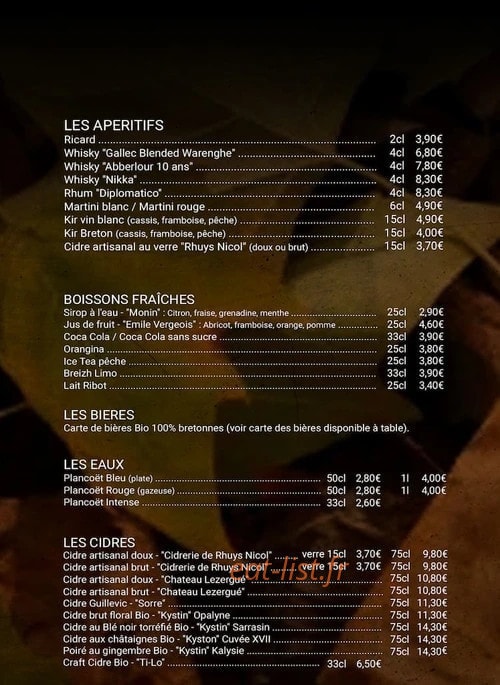 Le Clos Marine — carte page 7