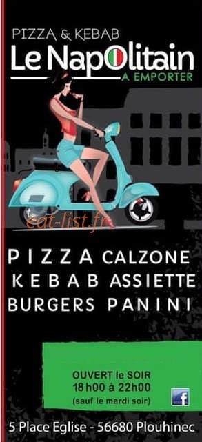 Le Napolitain — carte page 1