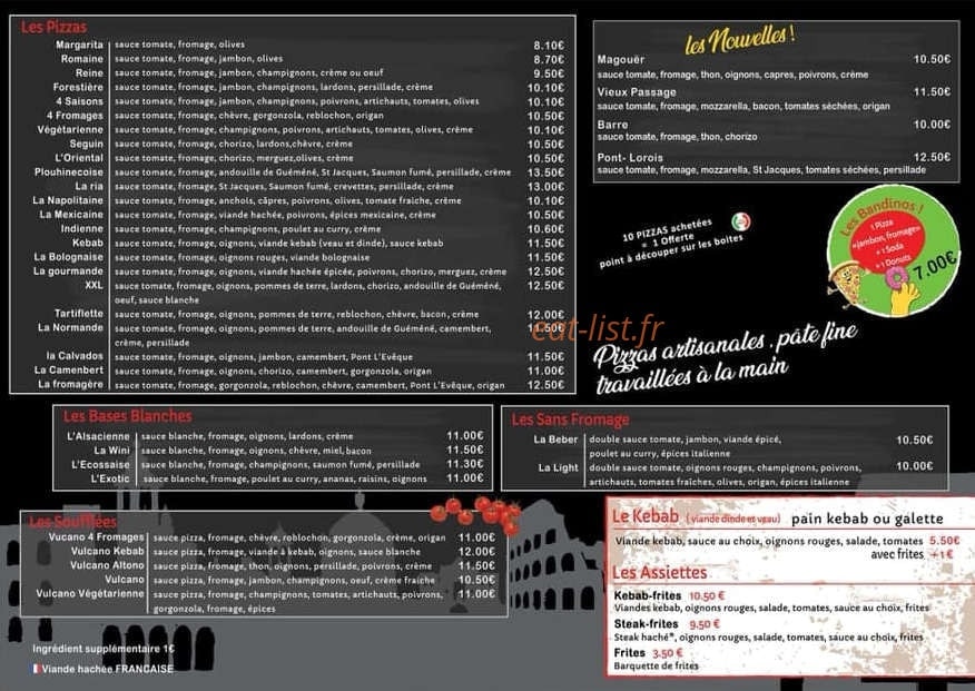 Le Napolitain — carte page 2