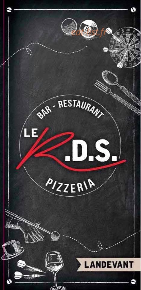 Le Relais des Sports — carte page 1