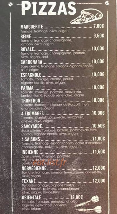 Le Relais des Sports — carte page 2