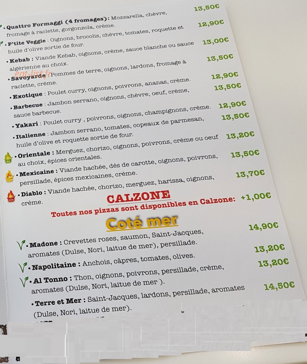 La Madone — carte page 5