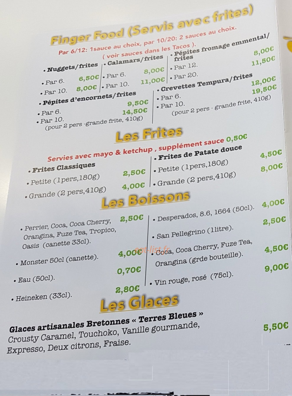 La Madone — carte page 6