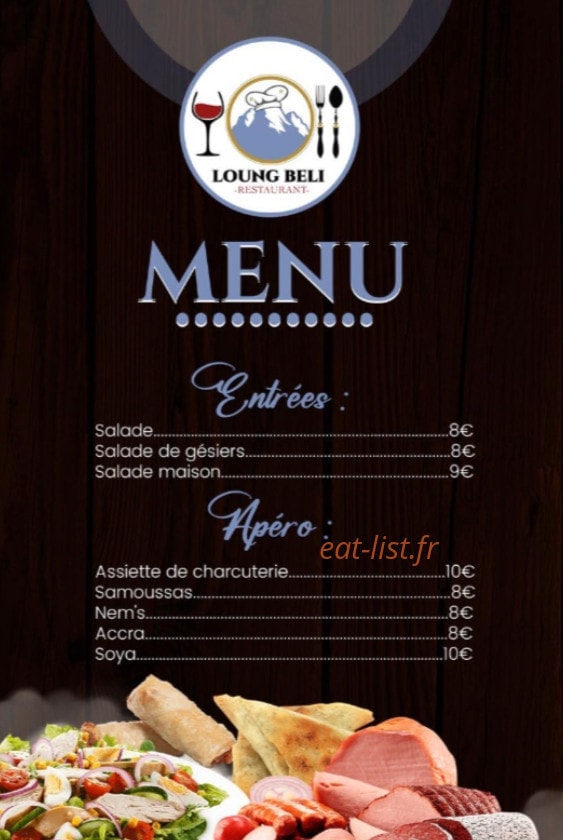 Loungbeli — carte page 1
