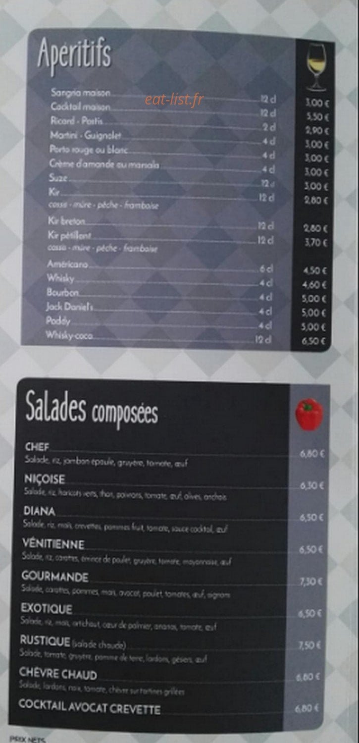 Pizzeria Del Castello — carte page 3