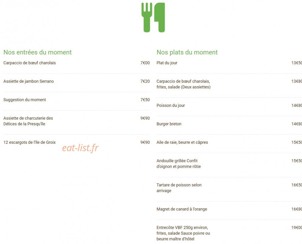 Le 19ème trou — carte page 3