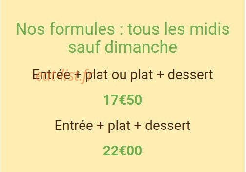 Le 19ème trou — carte page 1