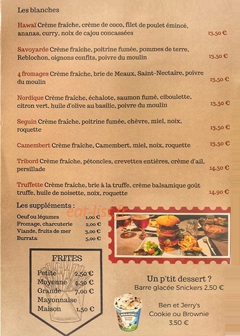 La Co'Lok — carte page 3