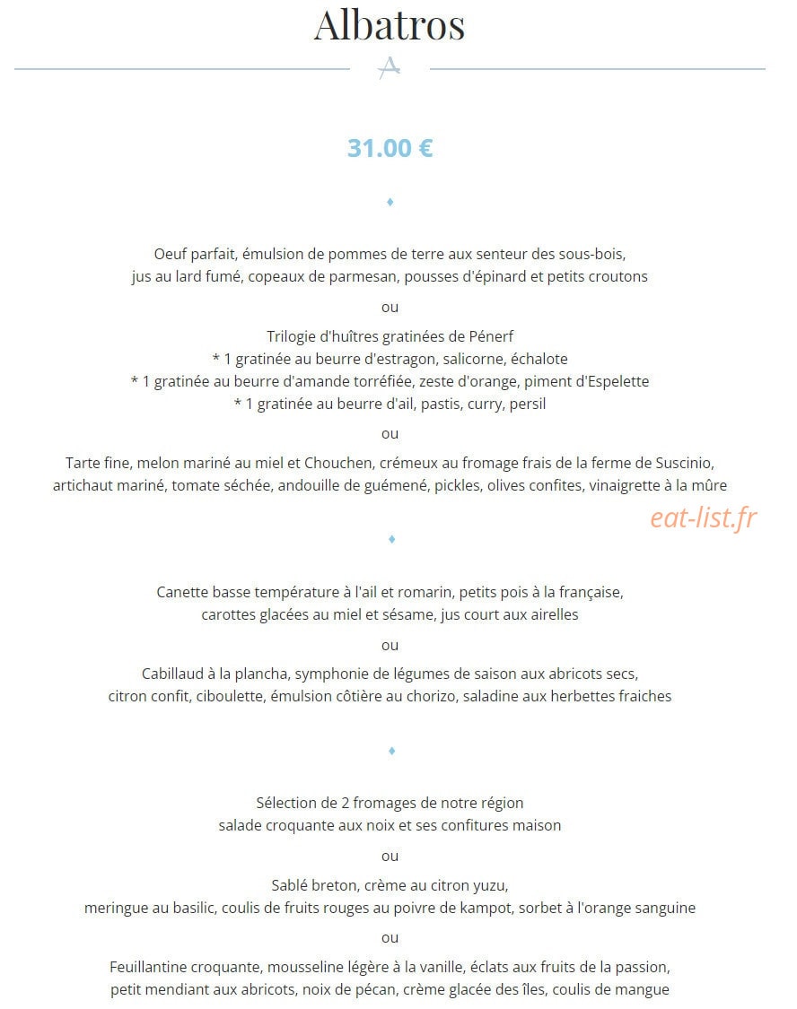 L'Albatros — carte page 9