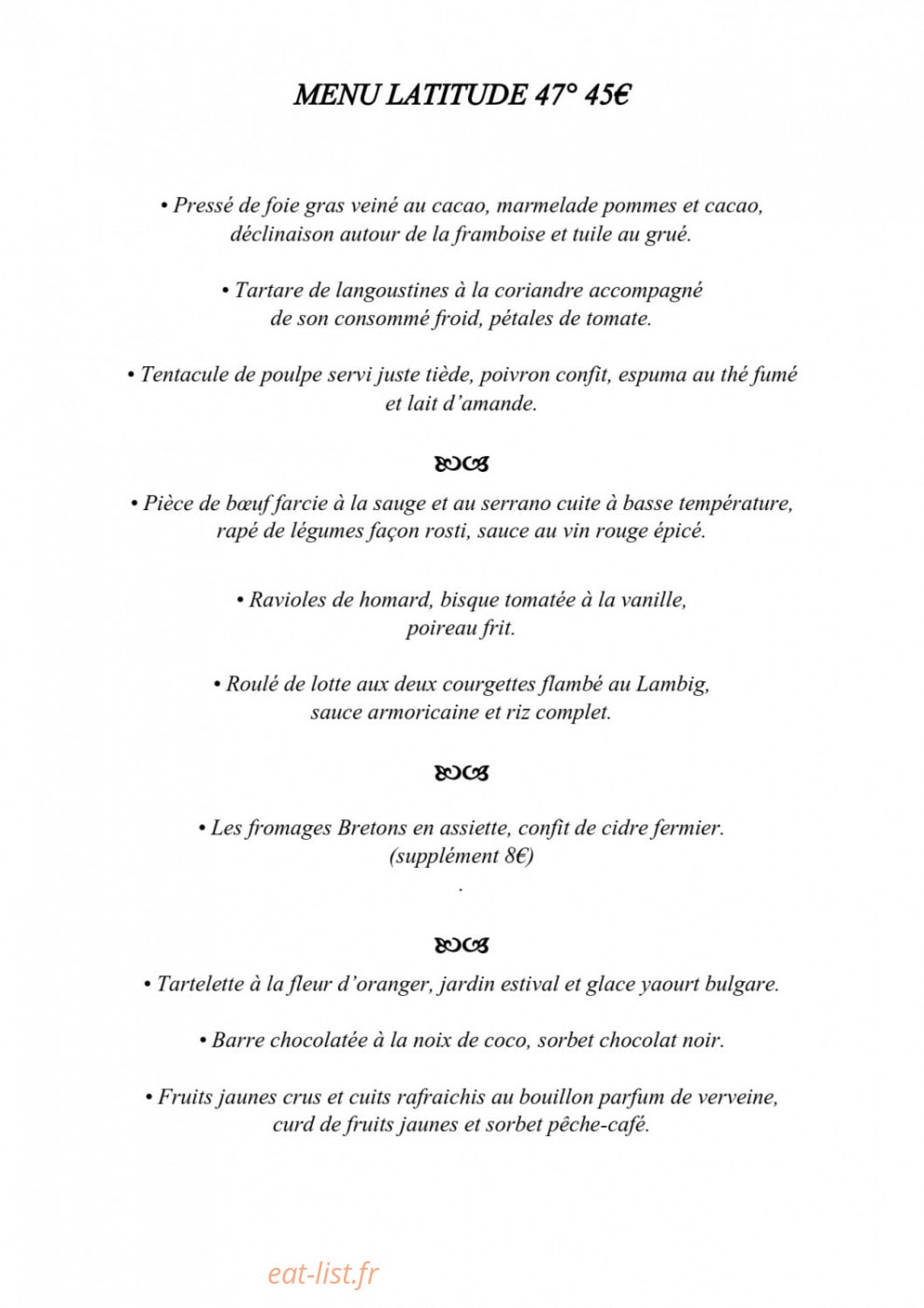 Latitude 47 — carte page 2