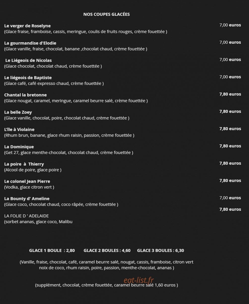 Le commerce — carte page 5