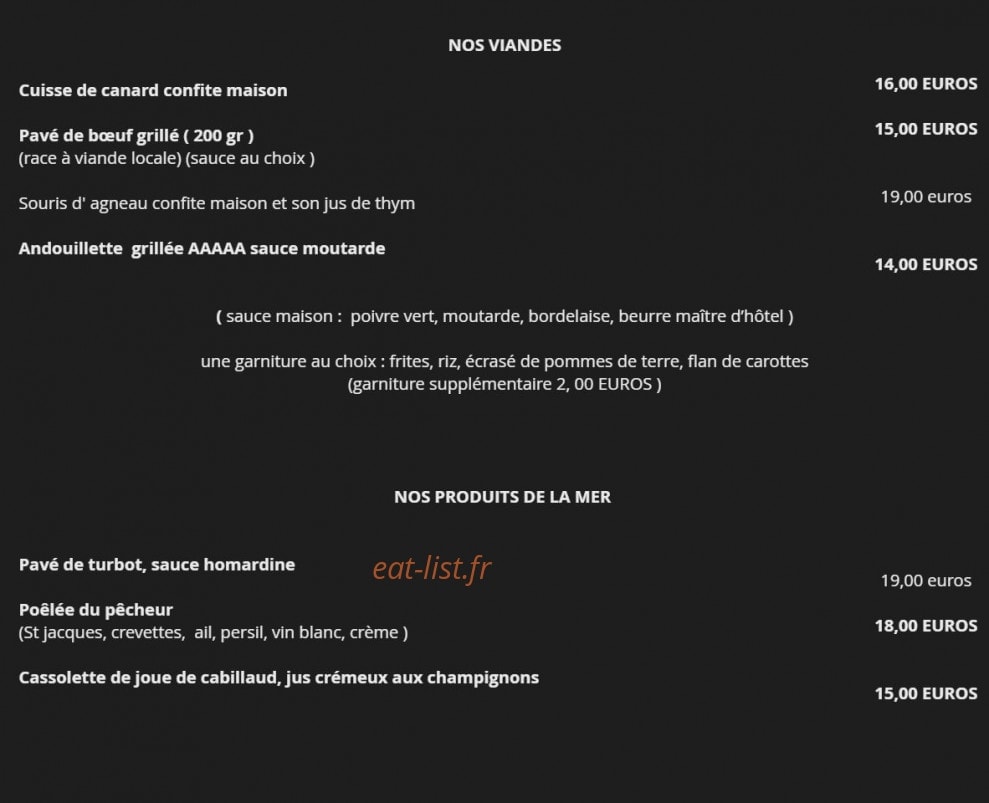 Le commerce — carte page 3