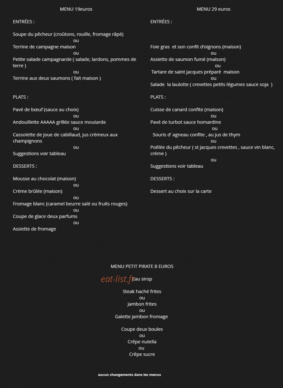 Le commerce — carte page 1
