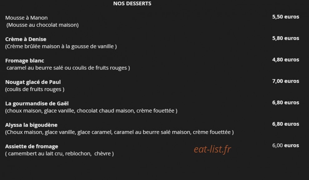 Le commerce — carte page 4