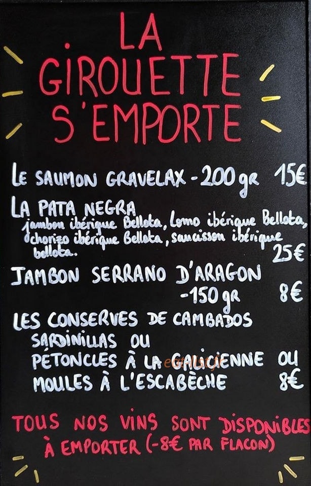 La Girouette — carte page 1