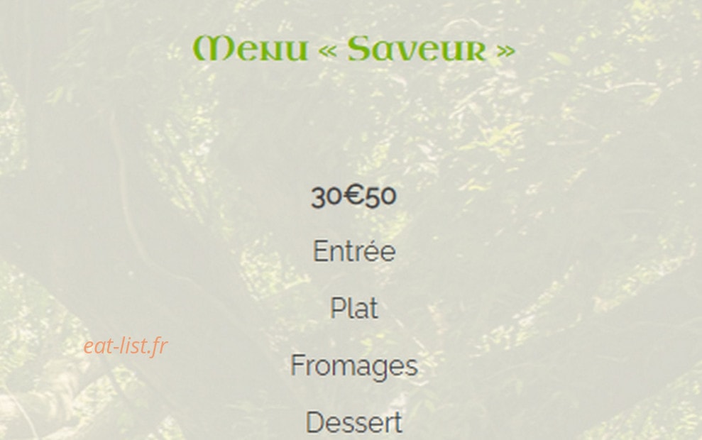 À l'Orée de la Forêt — carte page 3