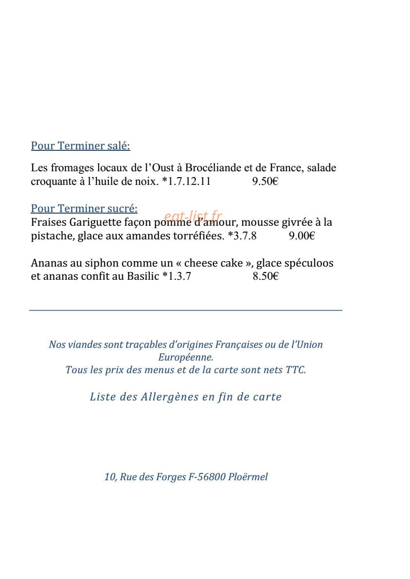 Le Cobh — carte page 4