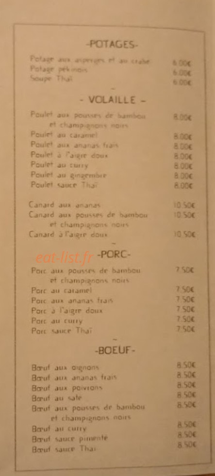 Perle d'Asie — carte page 2