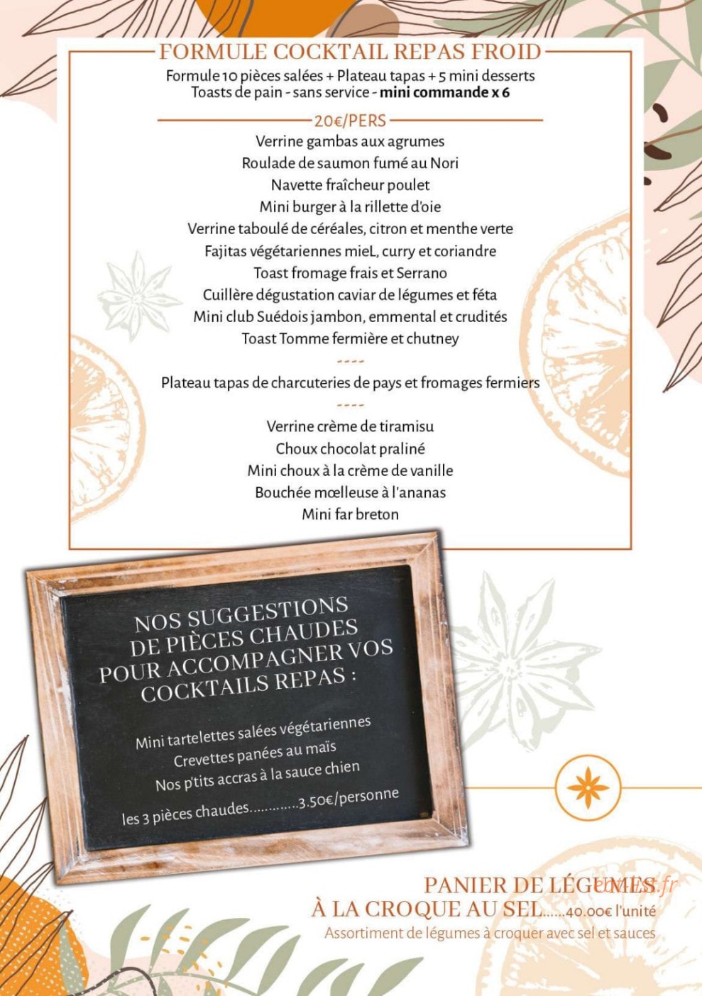 Terre Des Sens — carte page 8
