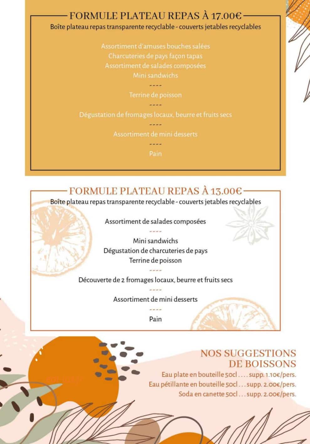 Terre Des Sens — carte page 9