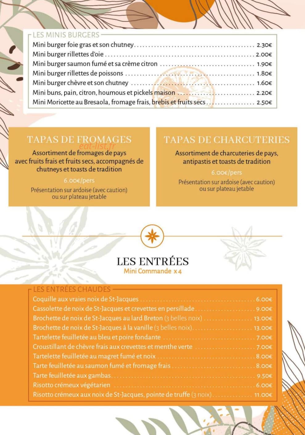 Terre Des Sens — carte page 3