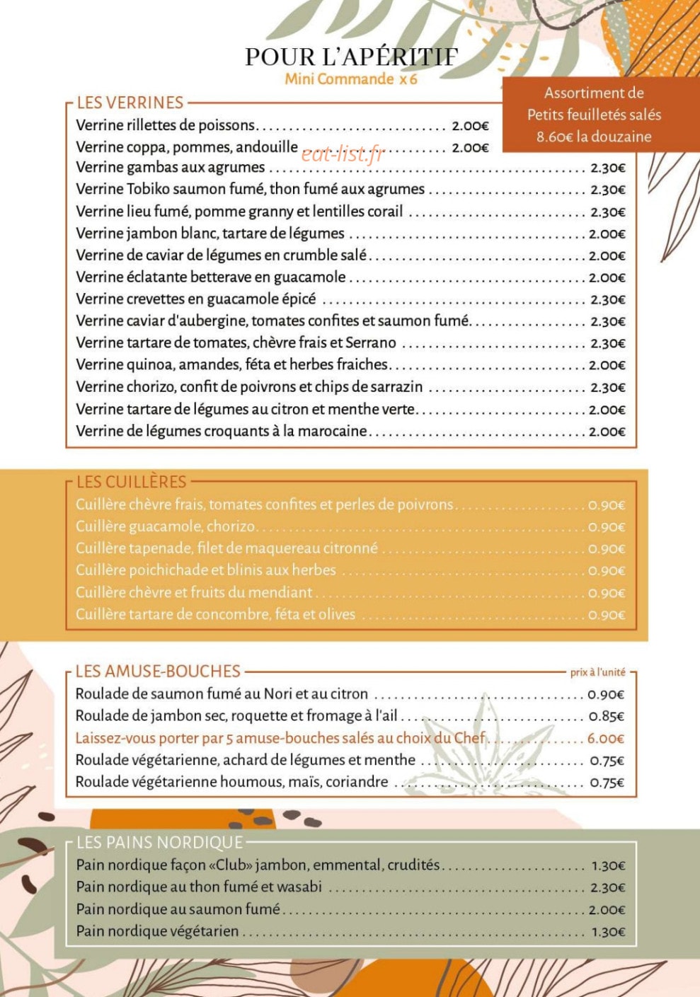 Terre Des Sens — carte page 1