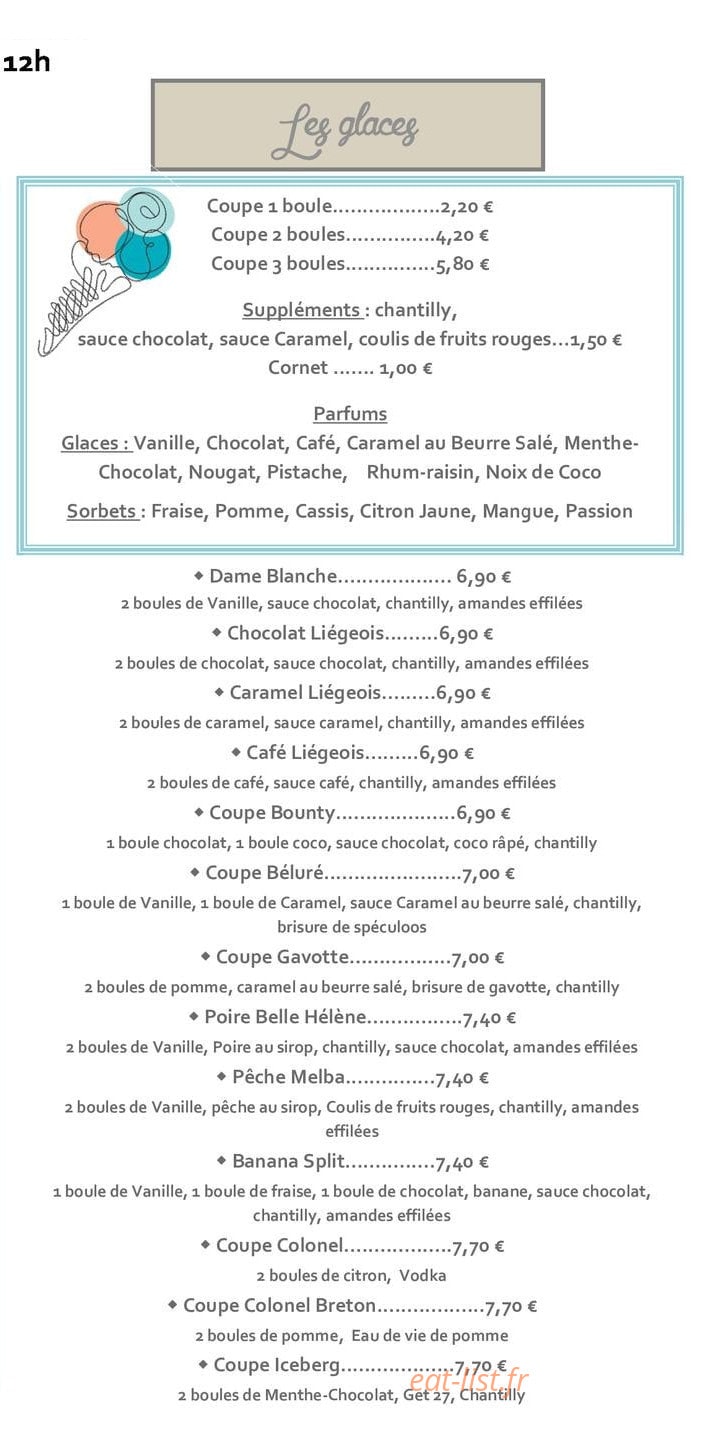 L'Escale En Arz — carte page 6