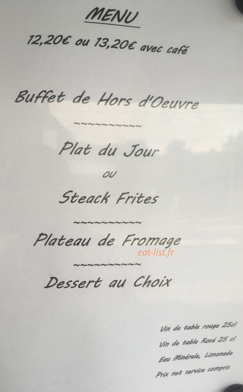 Chez Letti — carte page 1