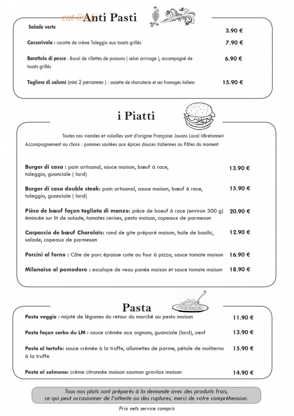Le LM — carte page 1