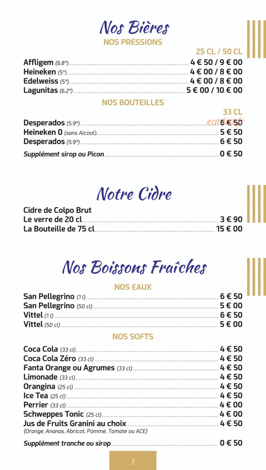 Le Baden-Roc — carte page 6