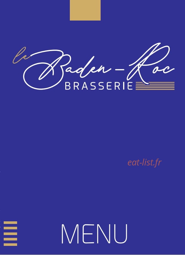 Le Baden-Roc — carte page 1