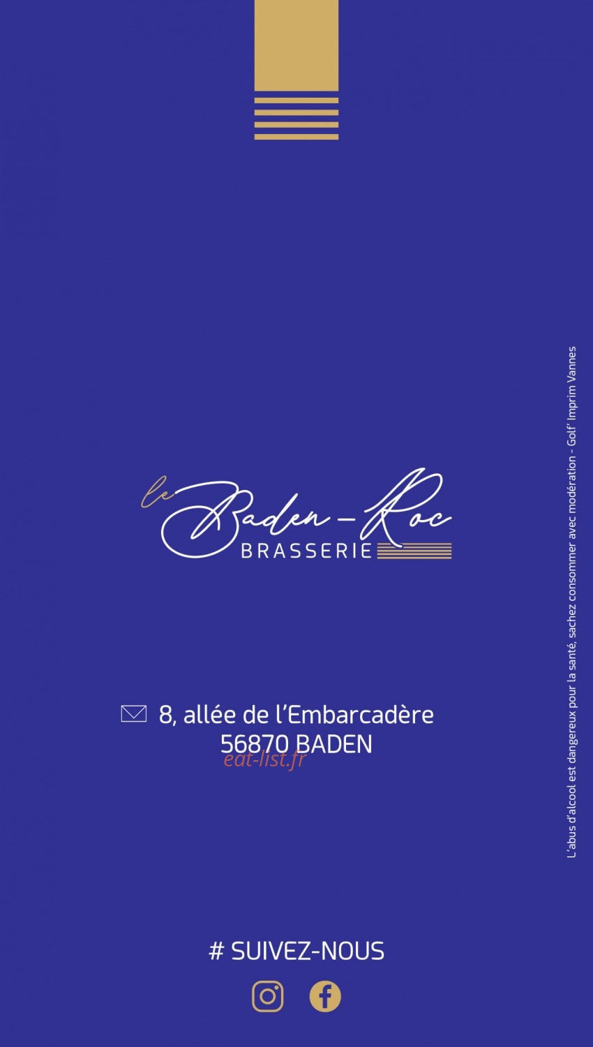 Le Baden-Roc — carte page 11