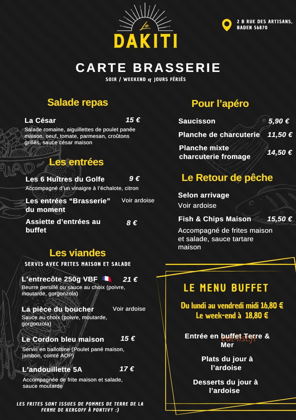 Le Dakiti — carte page 1