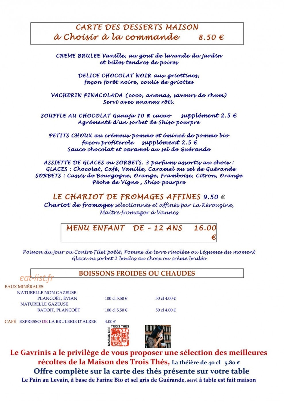 Le gavrinis — carte page 3