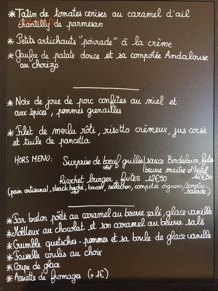 Le Ricochet — carte page 1