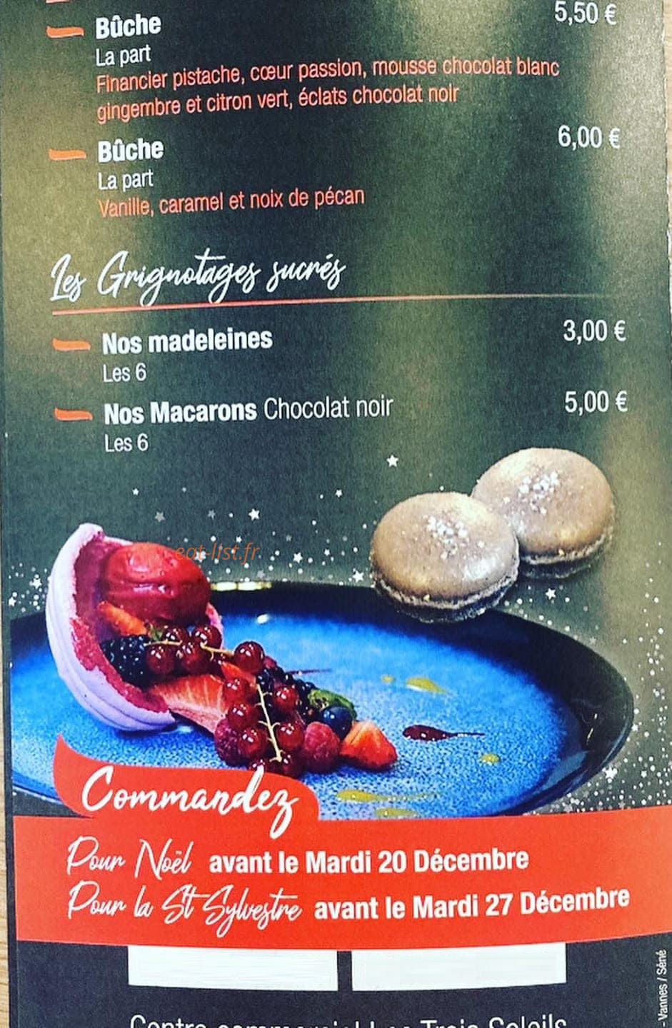 On se met à table — carte page 3