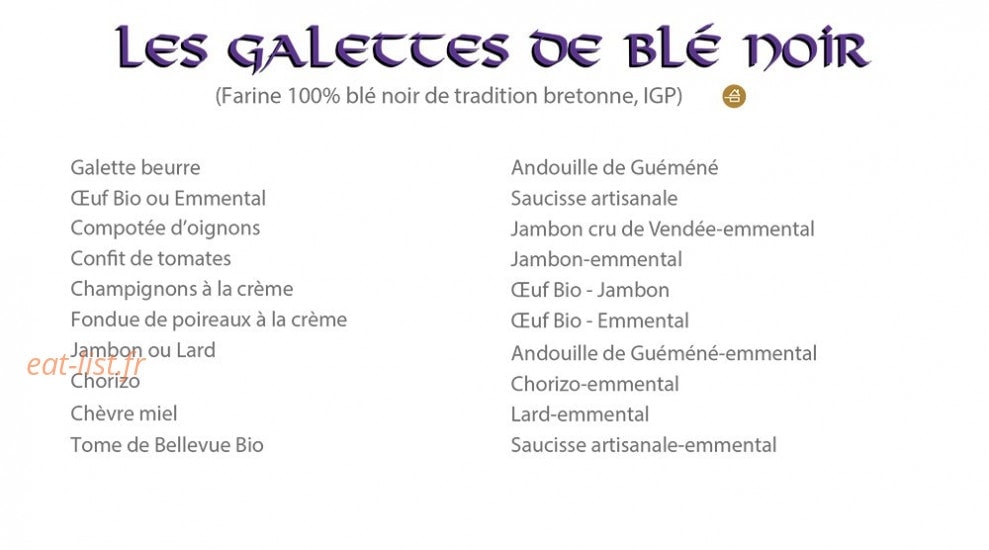 Le Caprice du Loc — carte page 1