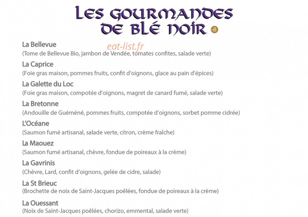 Le Caprice du Loc — carte page 4