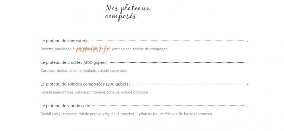 Maison Corbel — carte page 13