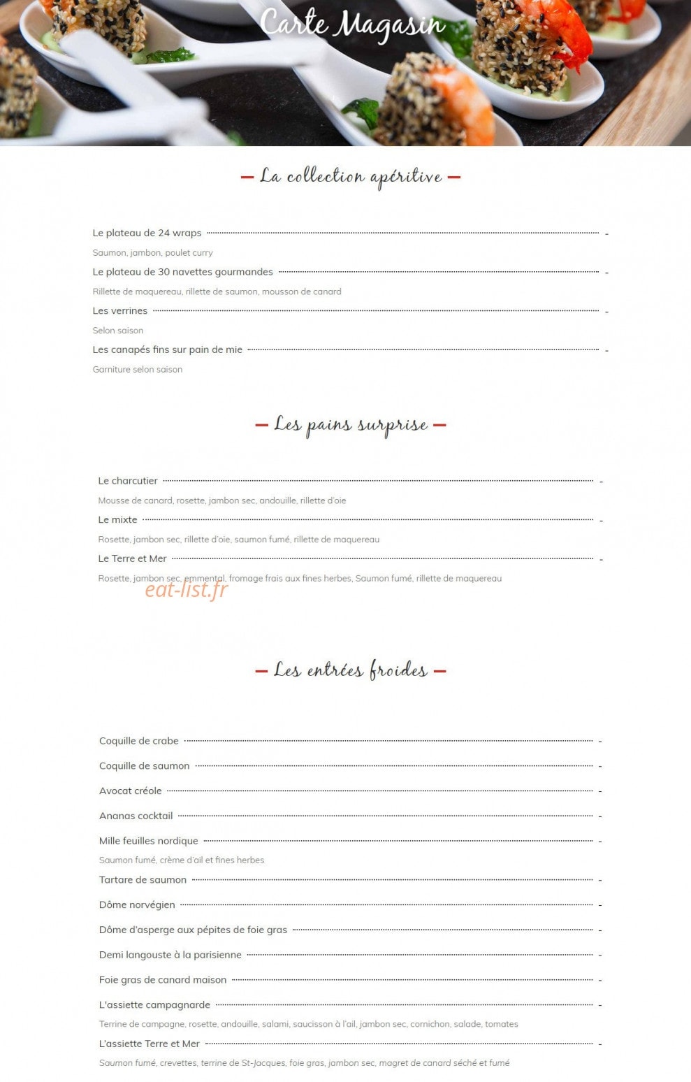 Maison Corbel — carte page 10