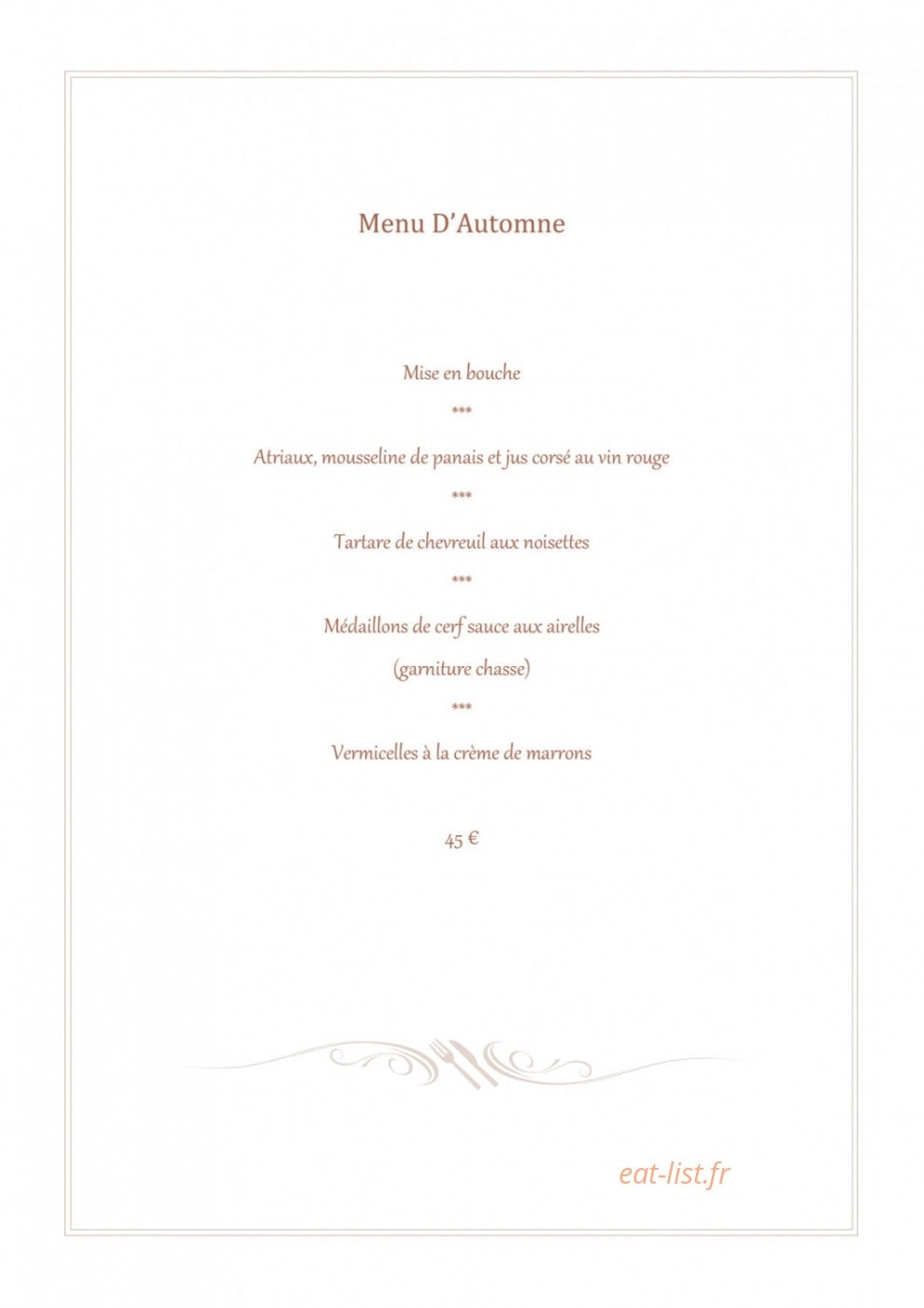 2'Moiselles — carte page 3