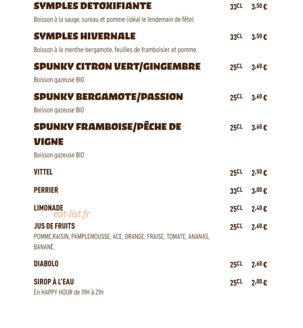 3.96 Kaffe — carte page 26