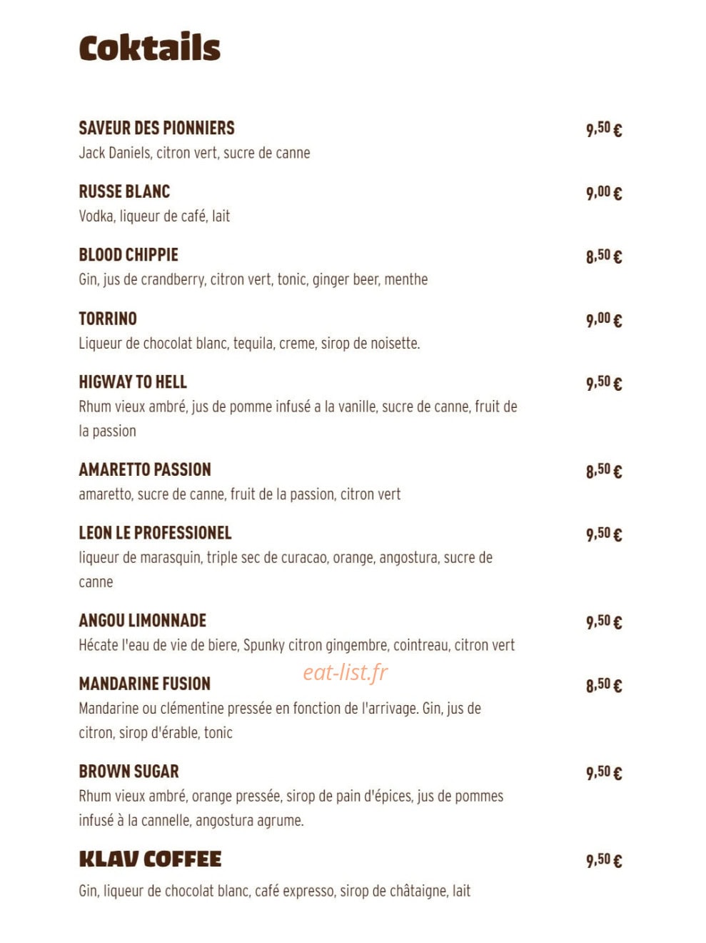3.96 Kaffe — carte page 24
