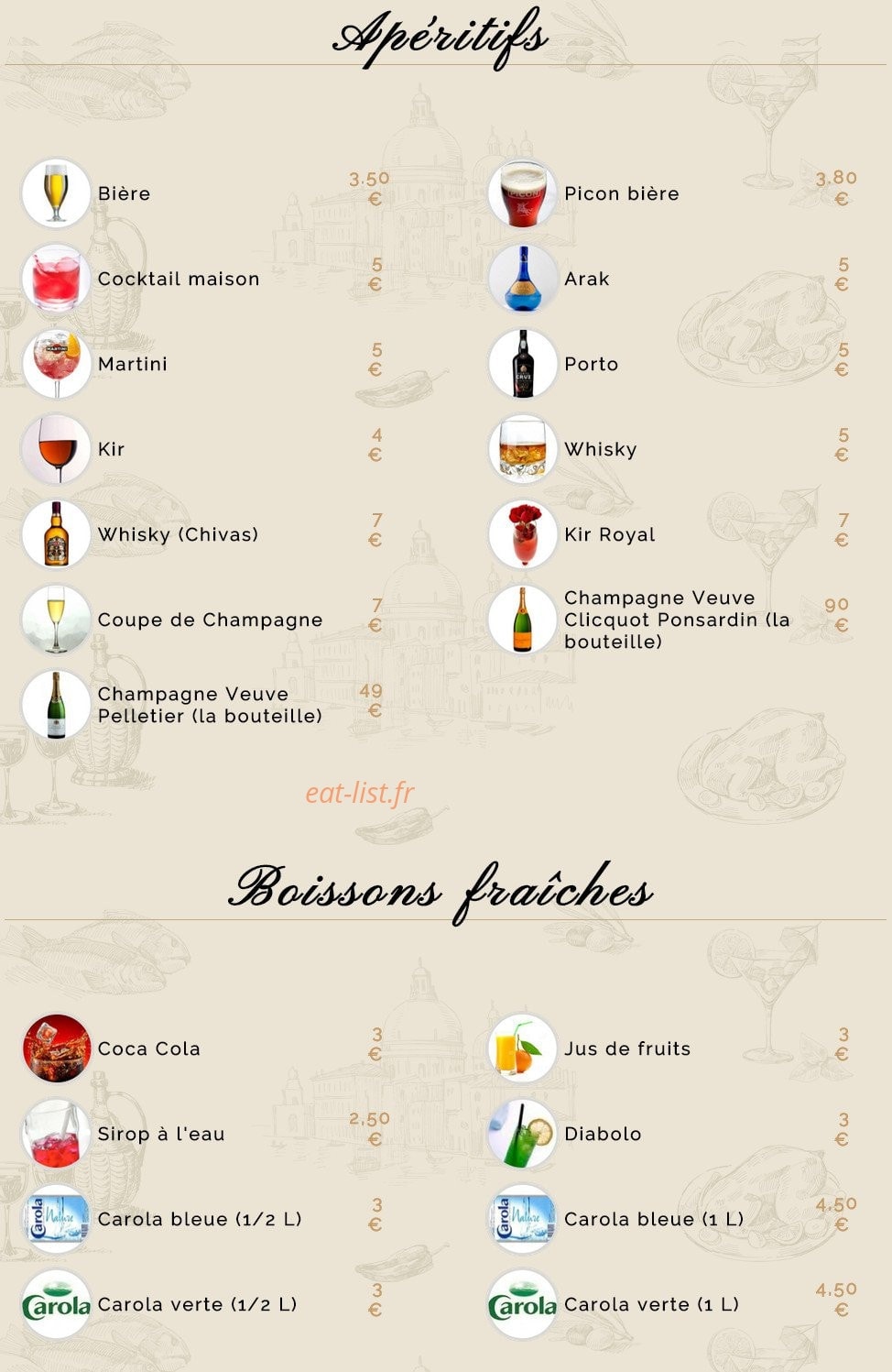 Au Coeur Du Liban — carte page 1