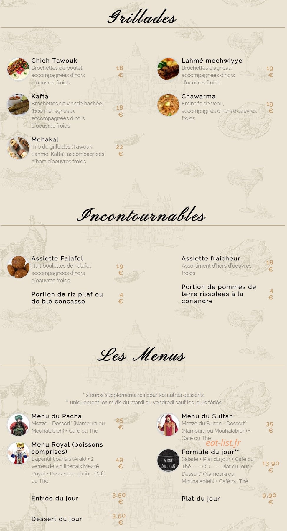 Au Coeur Du Liban — carte page 4