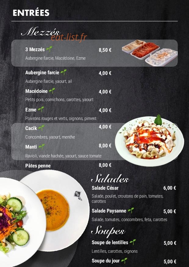 Big chef grill — carte page 2