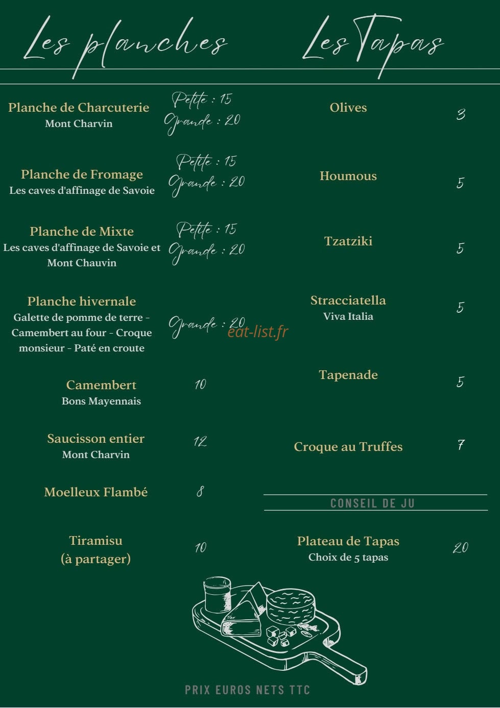 Bottle Bar — carte page 2