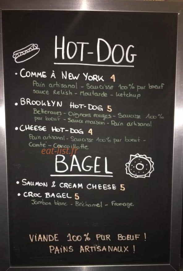 Brooklyn Café — carte page 2