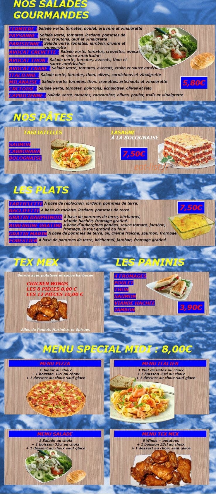 Casa Presto — carte page 3